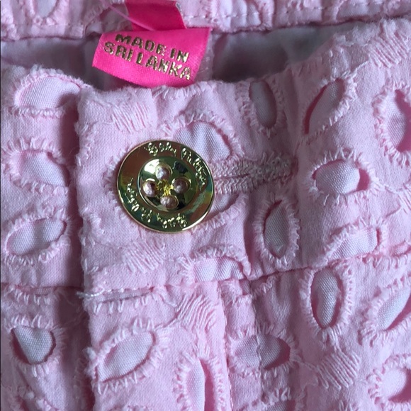 Lilly Pulitzer womens Kelly short in pink. NWT - Picture 6 of 6